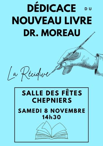 Dédicace Dr Moreau à Chepniers