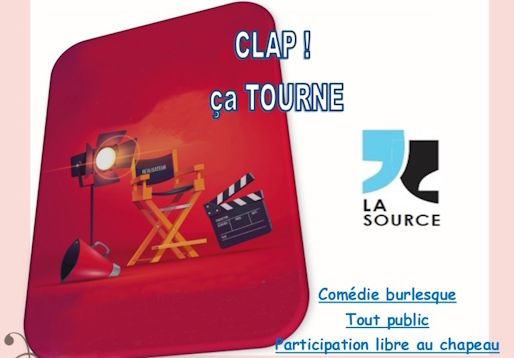Clap ! ça tourne : théâtre à Fontaines d'Ozillac