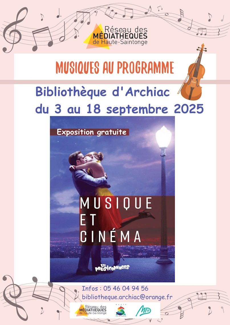 ‍Exposition : musique et cinéma