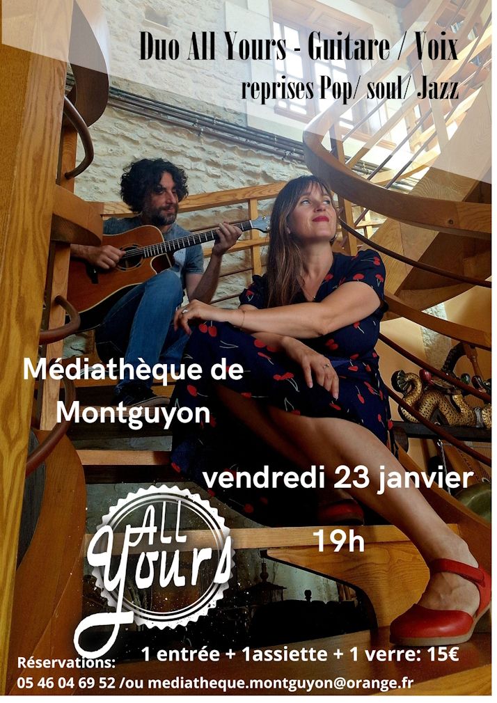 repas concert à Montguyon