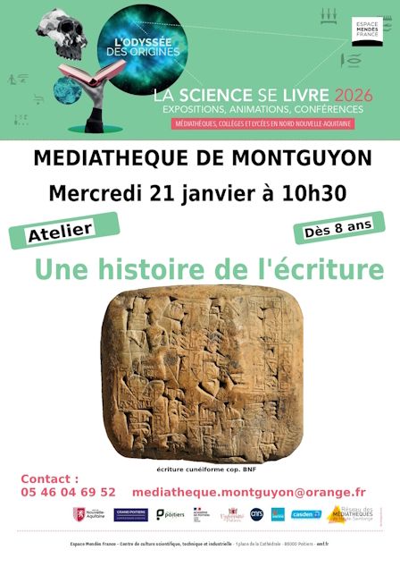 La Science se Livre 2026 Odyssée des origines